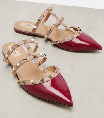 Rockstud leather mules | Valentino Garavani