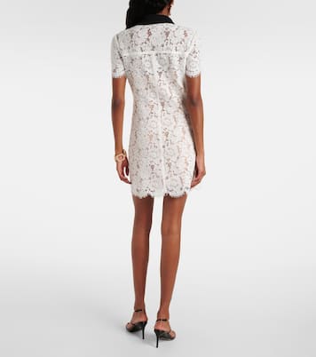 فستان قصير من الدانتيل | Self-Portrait