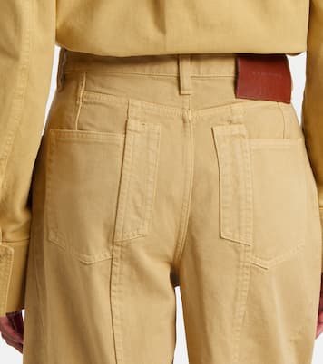 Jeans barrel a vita alta | Victoria Beckham