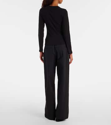 Longsleeve Nando aus Baumwoll-Jersey | Leset