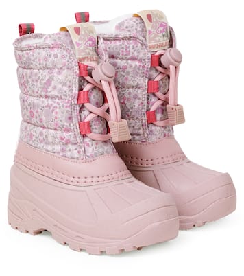 Botas Aleex con piel floral | Wheat