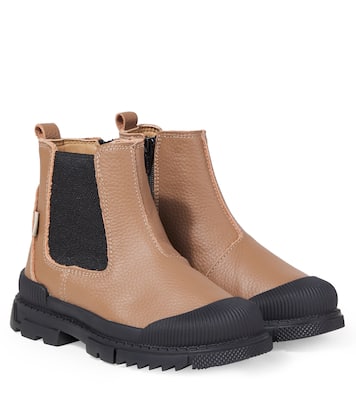 Bottines Chelsea Tex en cuir | Wheat