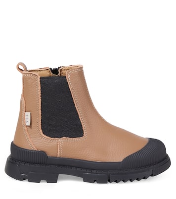 Bottines Chelsea Tex en cuir | Wheat
