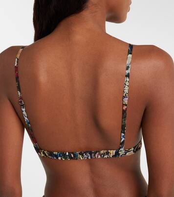 Top Talita in seta con stampa floreale | Khaite