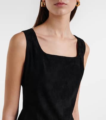 Top Edie aus Veloursleder | Stouls