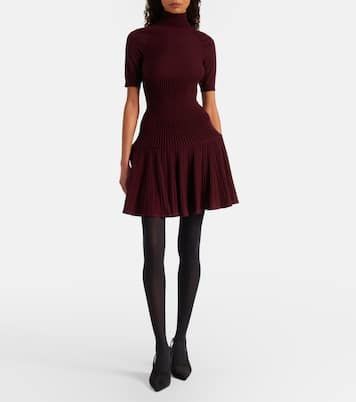 Ribbed-knit wool-blend top | Alaïa