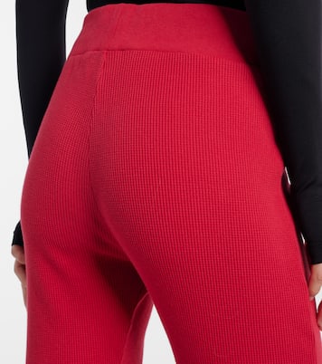 Pantalon capri à taille basse en coton | Balenciaga