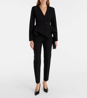 Schmale Hose aus Crêpe | Roland Mouret