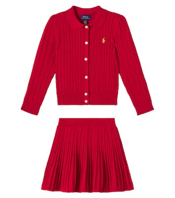Set aus Cardigan und Rock | Polo Ralph Lauren Kids