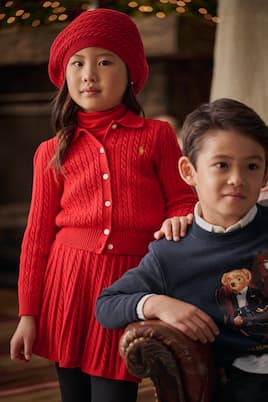Set aus Cardigan und Rock | Polo Ralph Lauren Kids
