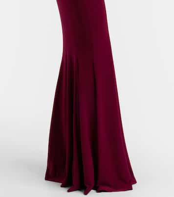 Turtleneck jersey gown | Norma Kamali