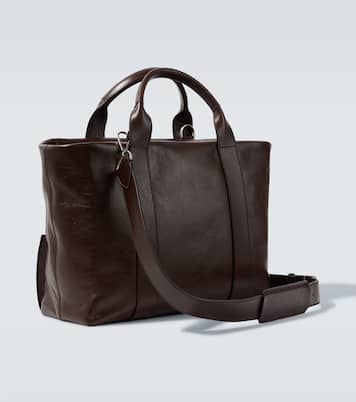 Racer 40 leather duffel bag | Métier