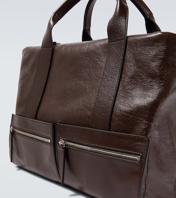 Racer 40 leather duffel bag | Métier
