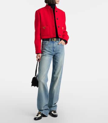 Loafers Vaniteux VLogo aus Leder | Valentino Garavani