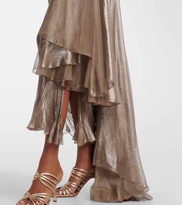 Robe bustier Jolie en soie à dentelle | Maria Lucia Hohan