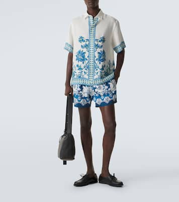 Camisa de lino floral | Etro