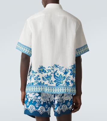 Camisa de lino floral | Etro