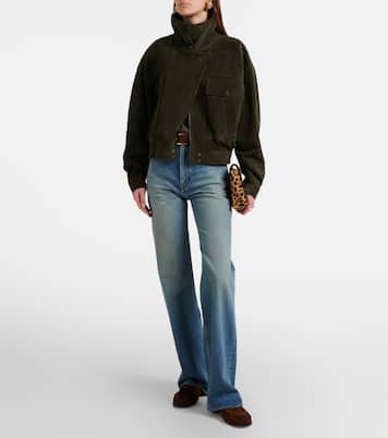 Le Loafer suede penny loafers | Saint Laurent