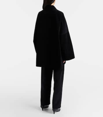 Weite Hose Deep Pleat aus Baumwoll-Cord | Toteme