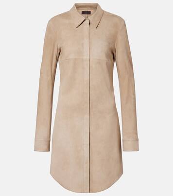 Abito chemisier Geraldine in suede | Stouls
