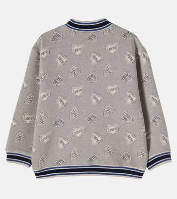 Lantern cotton-blend jacquard jacket | Bonpoint