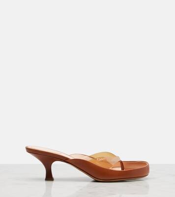 Sandalen Junie aus Leder | Chloé