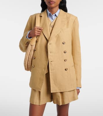 Blazer cruzado de lino | Polo Ralph Lauren