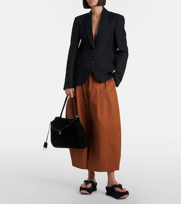 Bolso al hombro Rodeo Medium de ante | Balenciaga