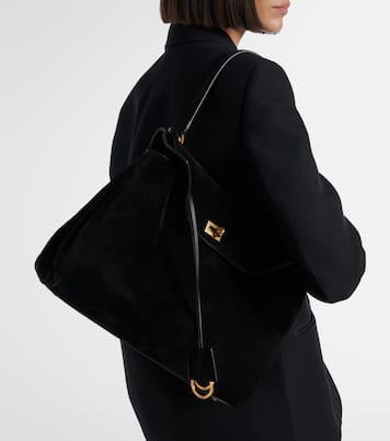 Bolso al hombro Rodeo Medium de ante | Balenciaga