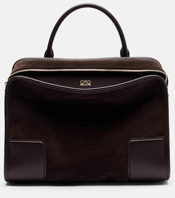 Henkeltasche Amazona 180 Large aus Veloursleder | Loewe
