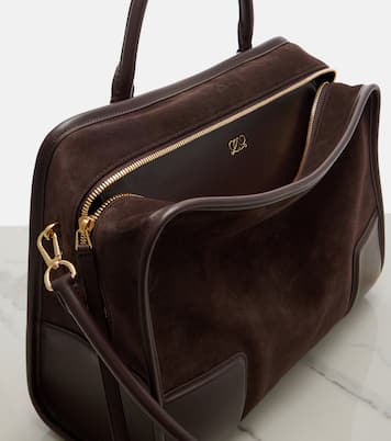 Henkeltasche Amazona 180 Large aus Veloursleder | Loewe