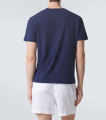 Camiseta de jersey de algodón bordada | Vilebrequin
