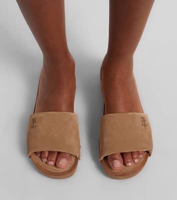 Suede clogs | Brunello Cucinelli