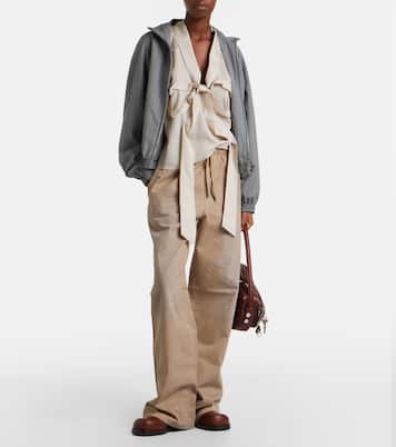 Weite Hose aus Baumwoll-Twill | Acne Studios
