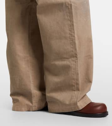 Weite Hose aus Baumwoll-Twill | Acne Studios