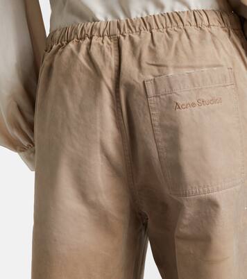 Weite Hose aus Baumwoll-Twill | Acne Studios