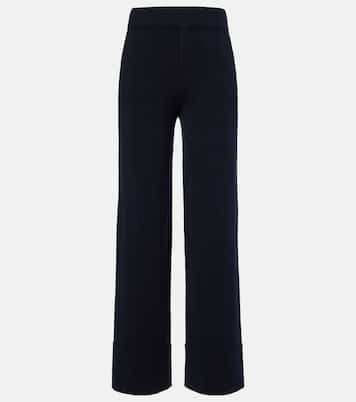 Wool and cashmere wide-leg pants | Jardin des Orangers