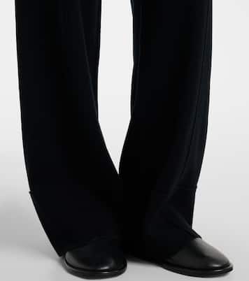 Wool and cashmere wide-leg pants | Jardin des Orangers