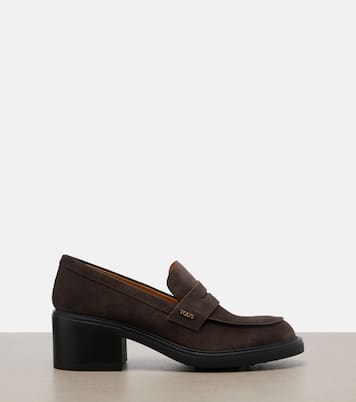 Loafer-Pumps aus Veloursleder | Tod's