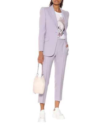 Oversized leather sneakers | McQueen