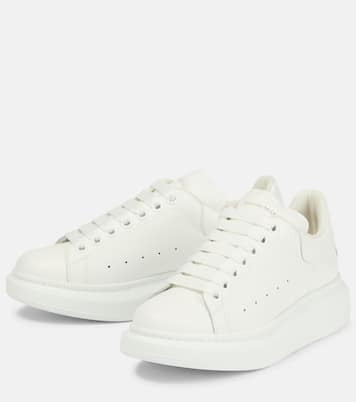 Oversized leather sneakers | McQueen