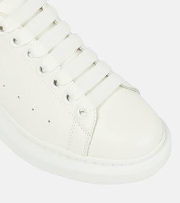 Oversized leather sneakers | McQueen