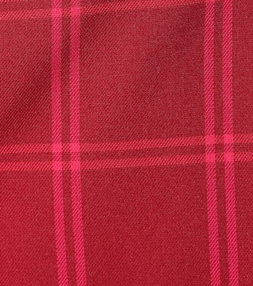 High-rise checked shorts | Simkhai