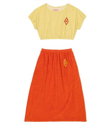 Ensemble t-shirt et jupe Horsefly en coton mélangé | The Animals Observatory