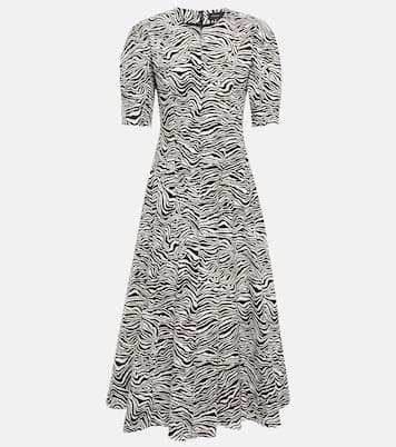 Robe midi en jacquard | Proenza Schouler