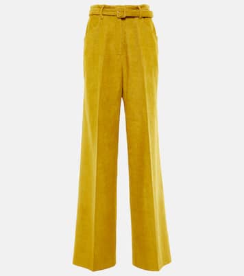 Weite High-Rise-Hose Norman | Gabriela Hearst