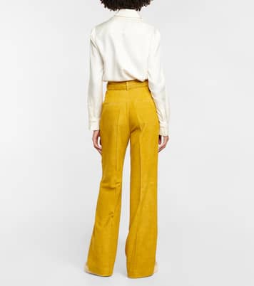 Weite High-Rise-Hose Norman | Gabriela Hearst