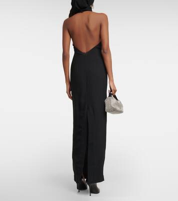 Maxikleid Diablo aus Crêpe | Taller Marmo