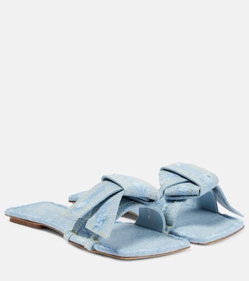Pantoletten Musubi aus Denim | Acne Studios