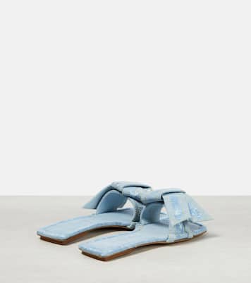 Pantoletten Musubi aus Denim | Acne Studios